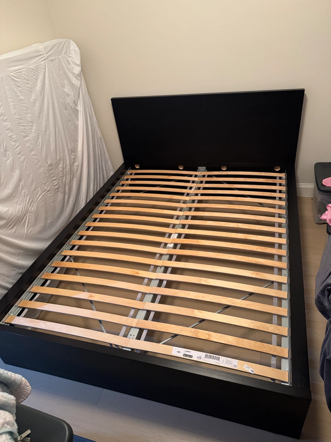 IKEA Black Bed Frame - Queen - photo 2