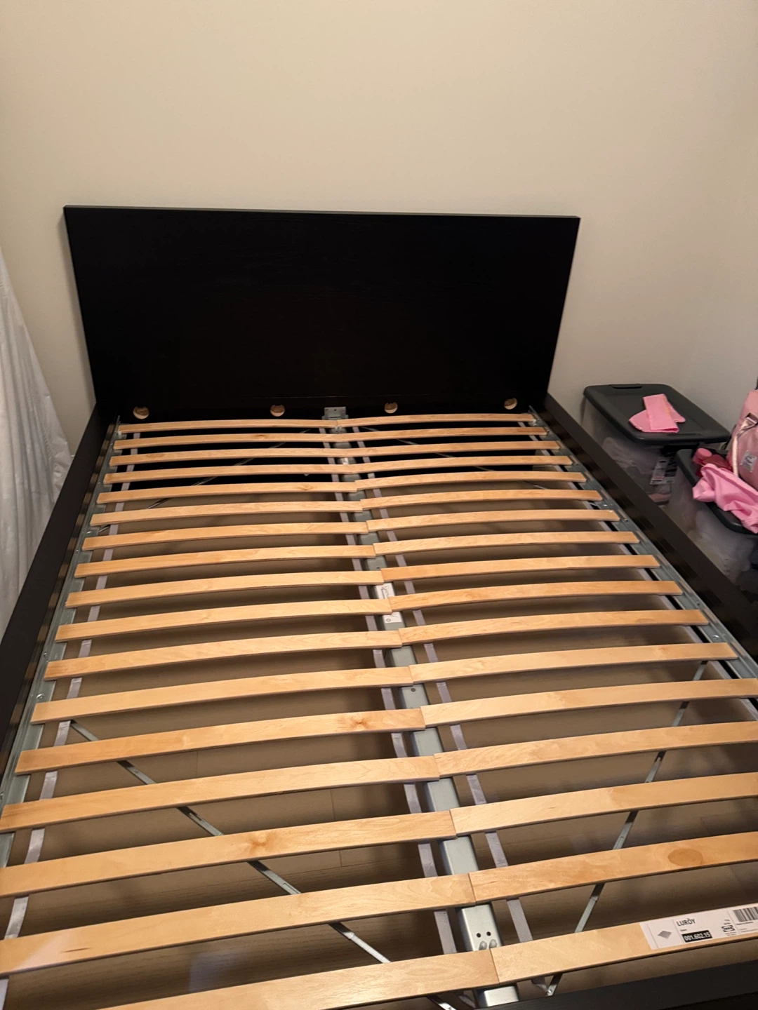 IKEA Black Bed Frame - Queen - photo 5