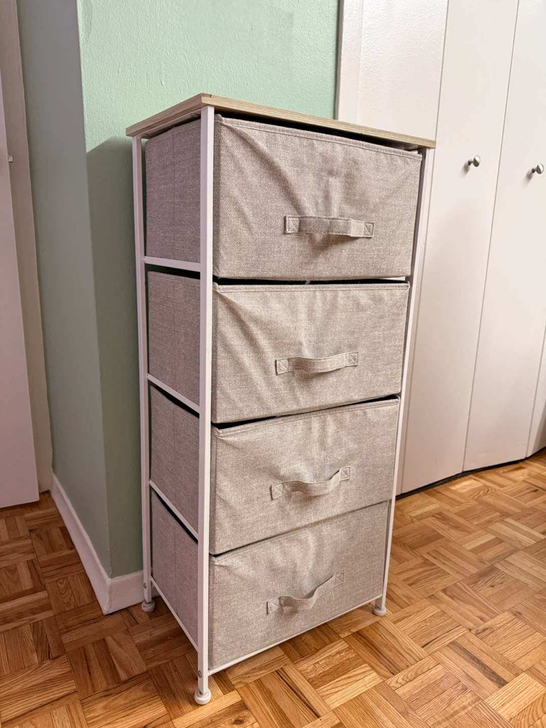 4-Drawer Fabric Storage Tower Dresser - photo 3