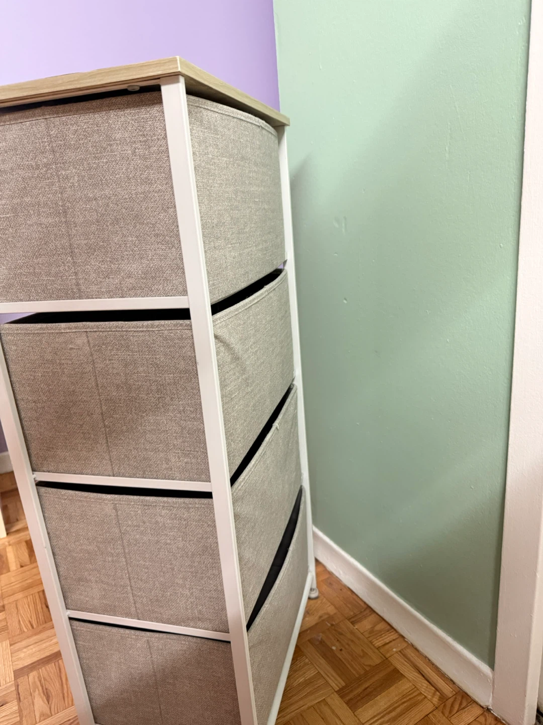 4-Drawer Fabric Storage Tower Dresser - photo 4