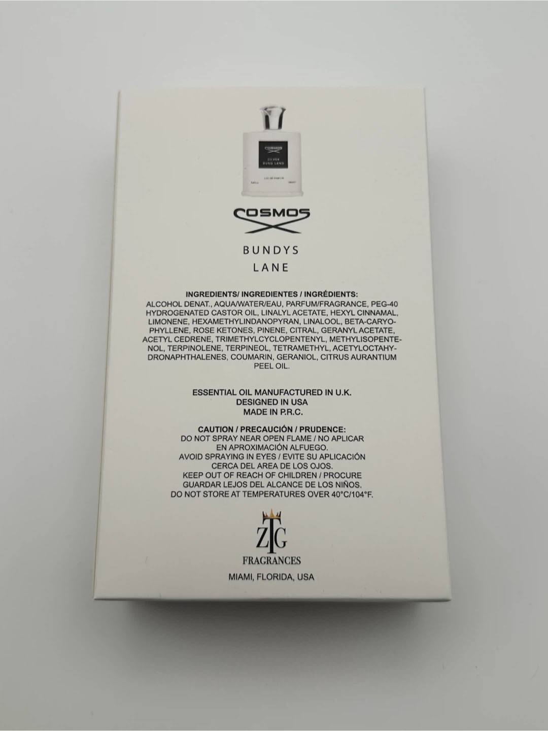 Cosmos Bundy's Lane Pour Homme EDP 100ml – Brand New - photo 3