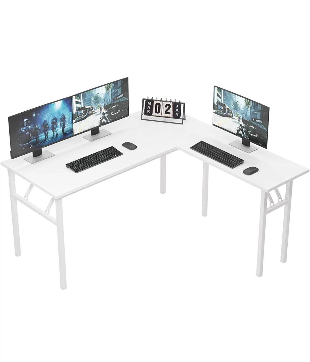 L Shaped computer desk - *MOVING SALE* great condition only $65!