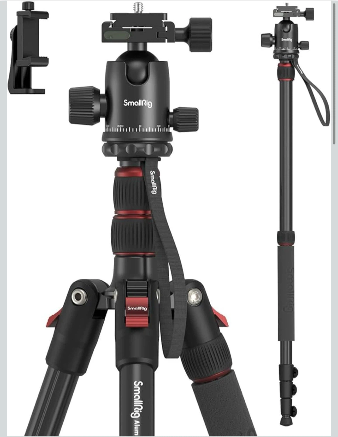 SmallRig Aluminum Camera Tripod CT-10