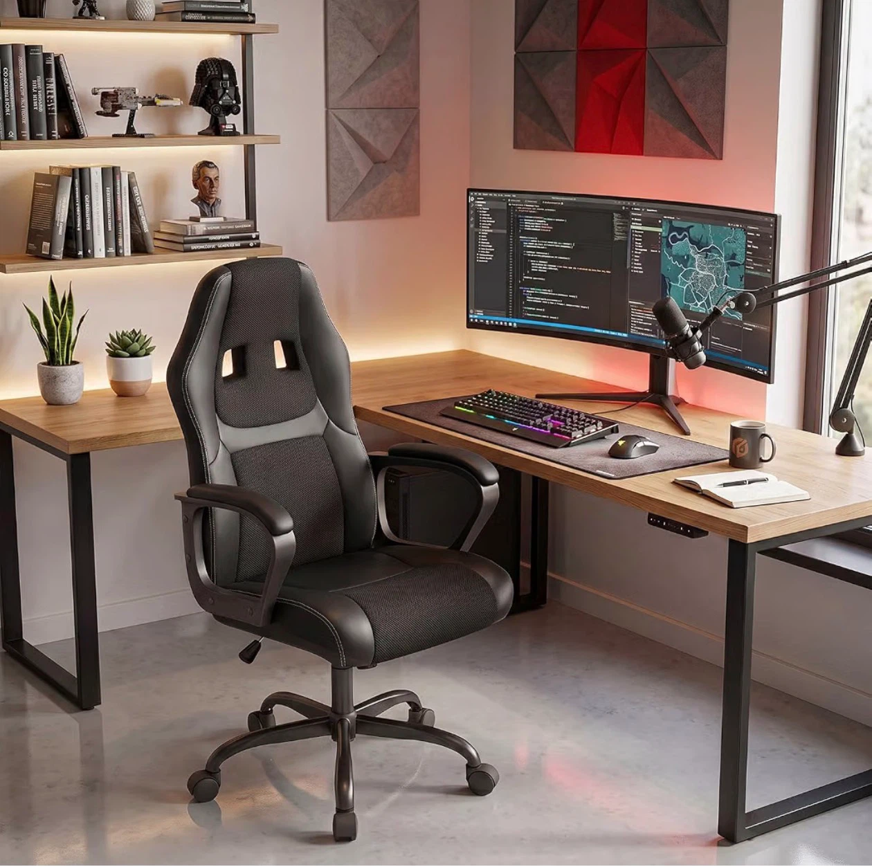 Black Gaming Office Chair