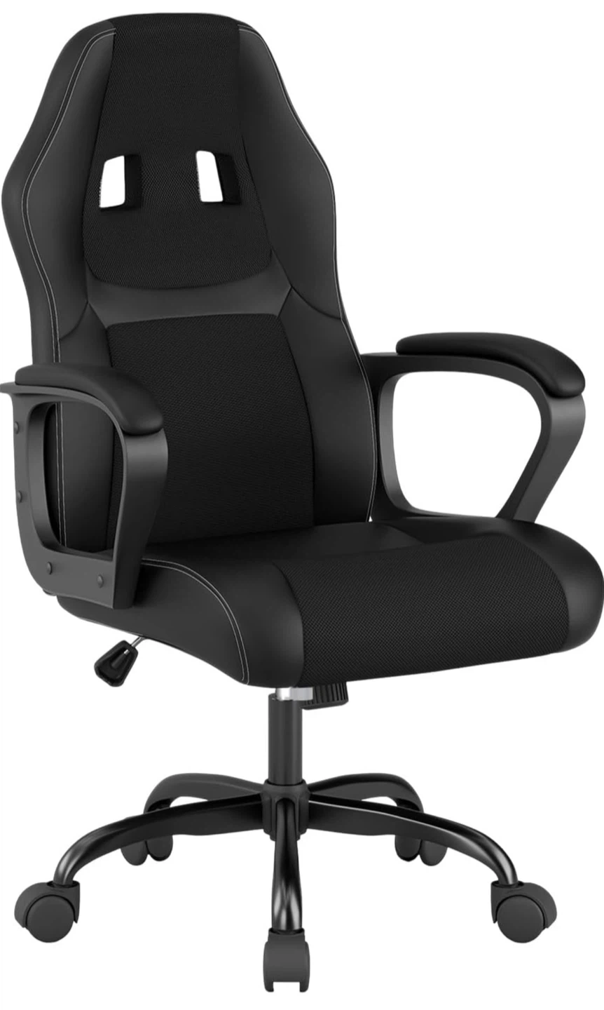 Black Gaming Office Chair - photo 2