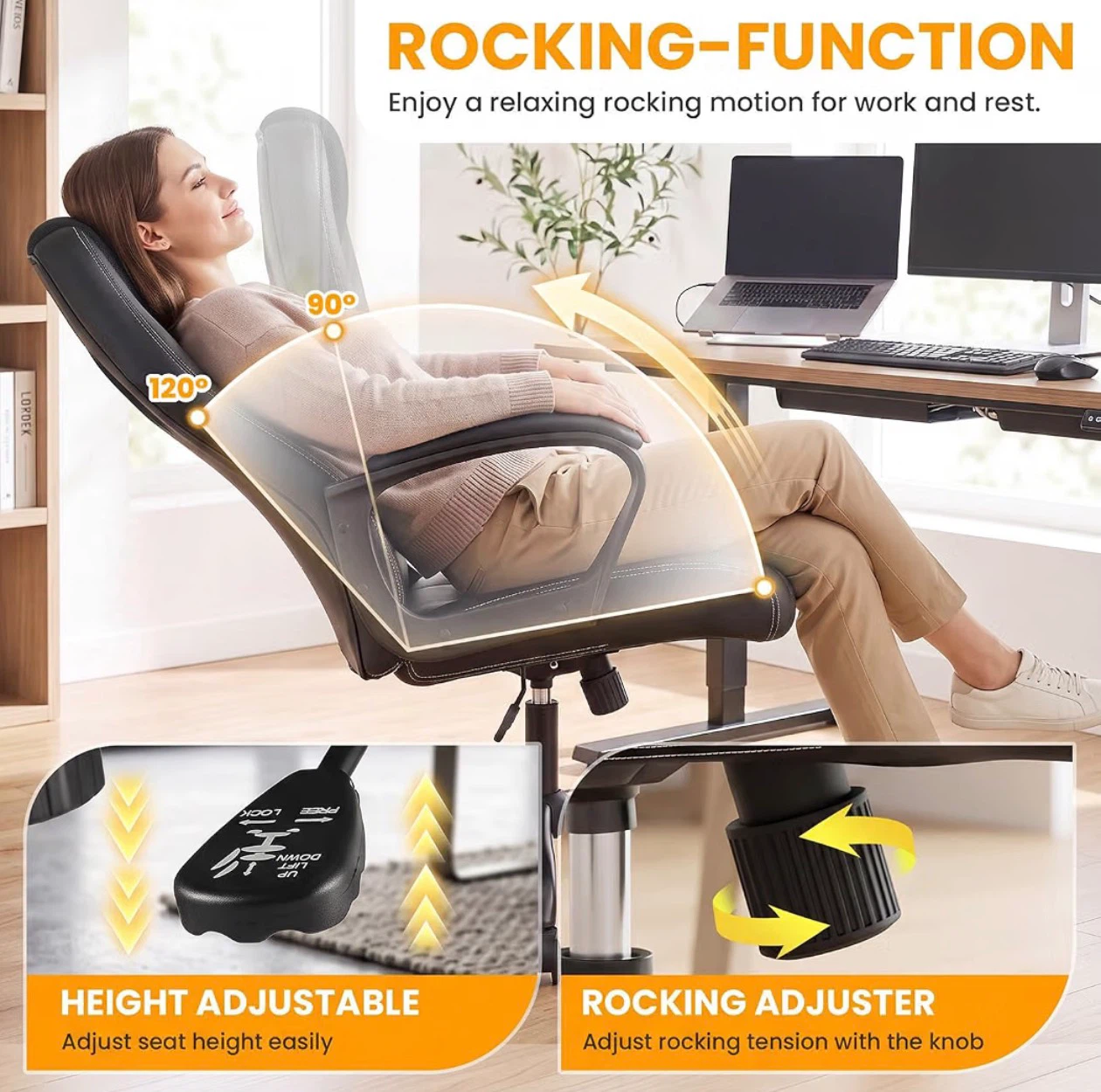 Black Gaming Office Chair - photo 4
