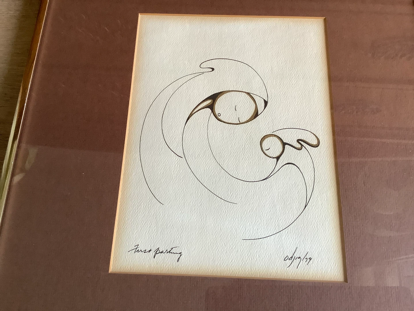 Cdn First Nations Artist Daphne Odjig’s Print “First Parting” 🐞 - photo 3