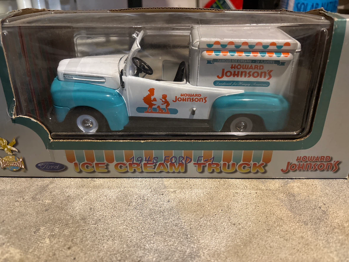 Road Legends 1948 Ford F-1 Ice Cream Truck Die Cast Model