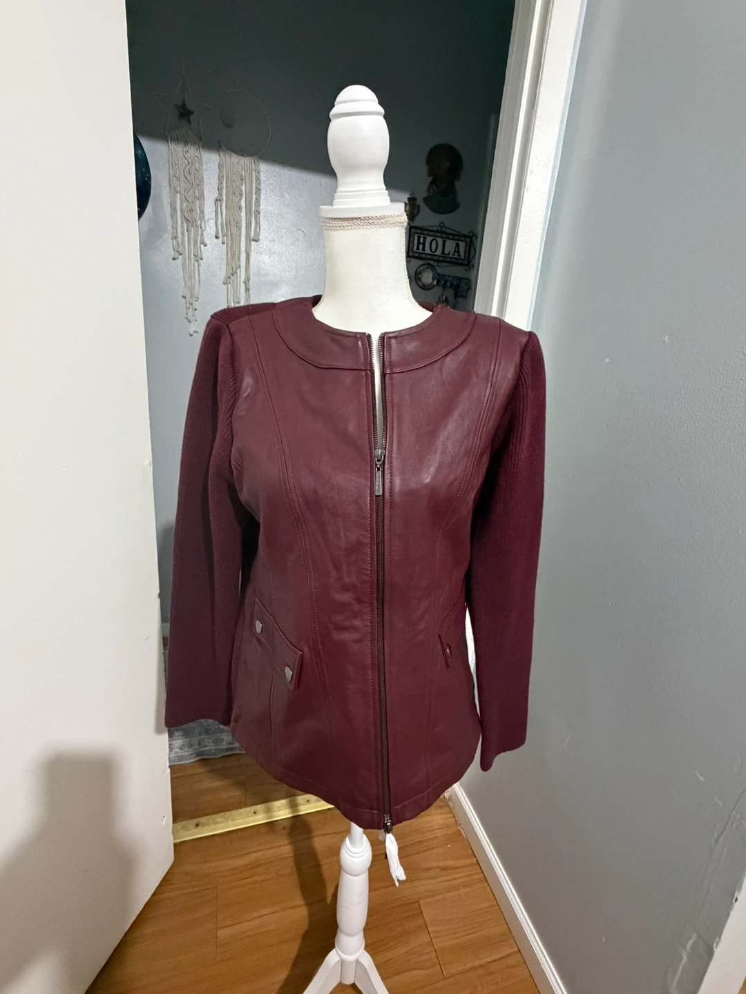Linea by Louis Dell'Olio Leather Jacket