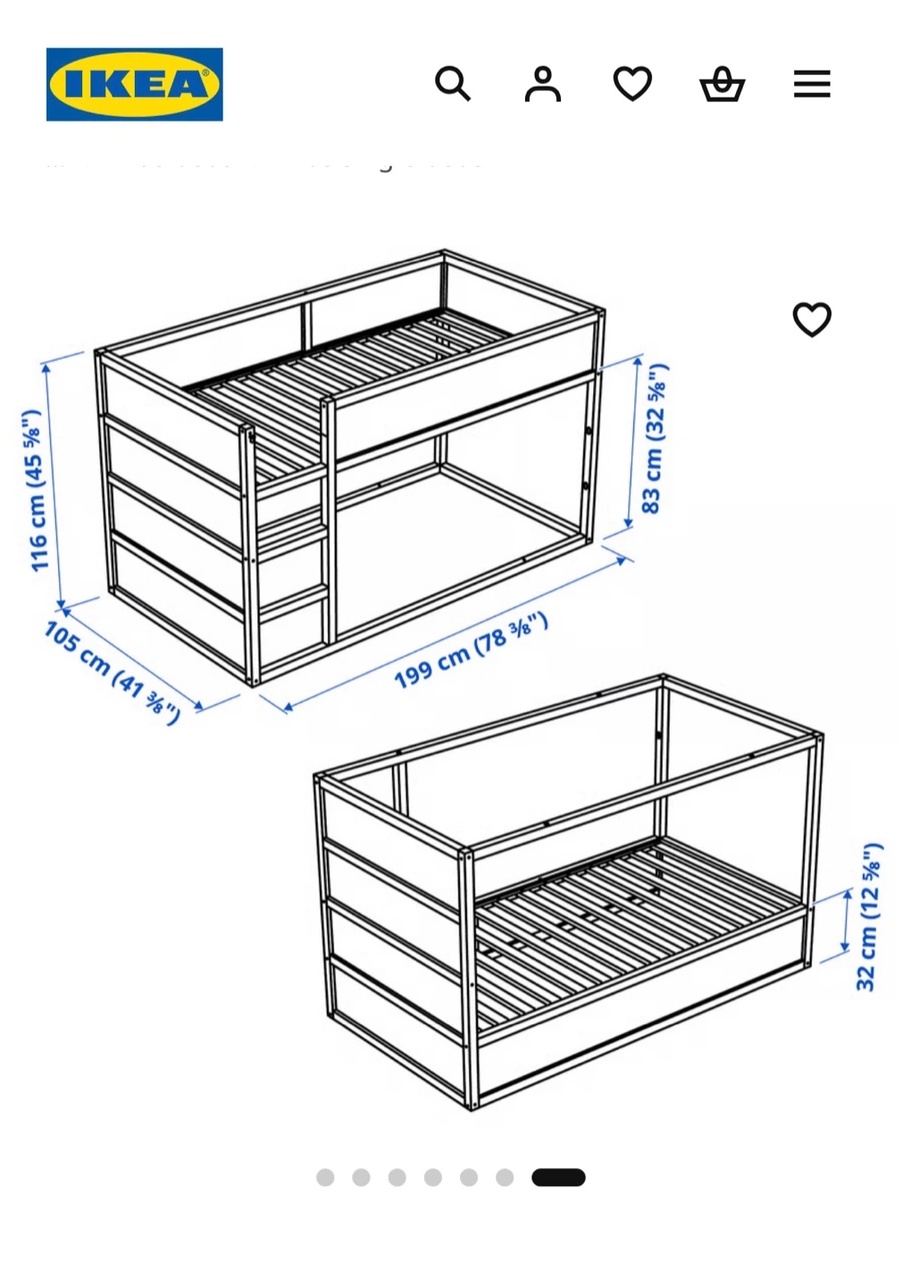 Kids bunk bed - photo 4