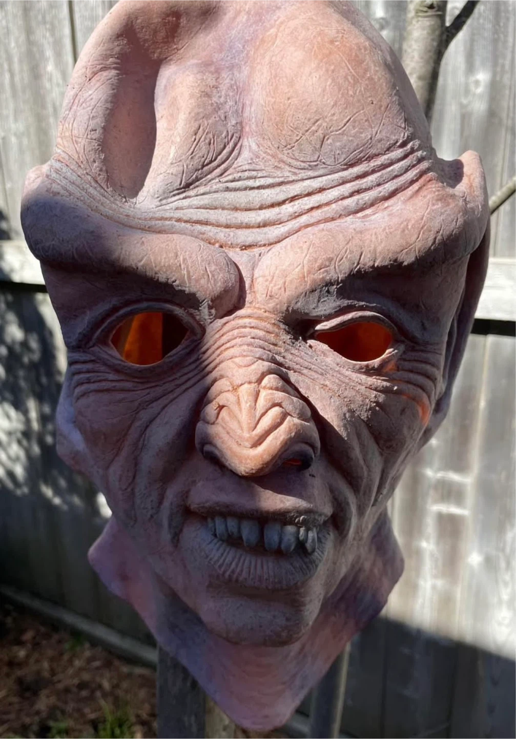 Vintage Star Trek Ferengi Halloween Rubber Mask