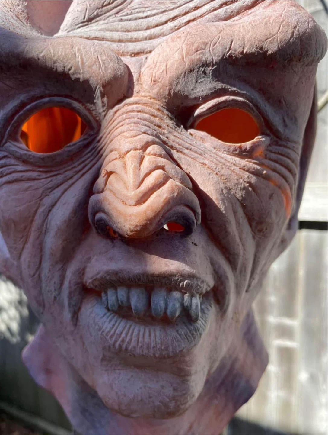 Vintage Star Trek Ferengi Halloween Rubber Mask - photo 3