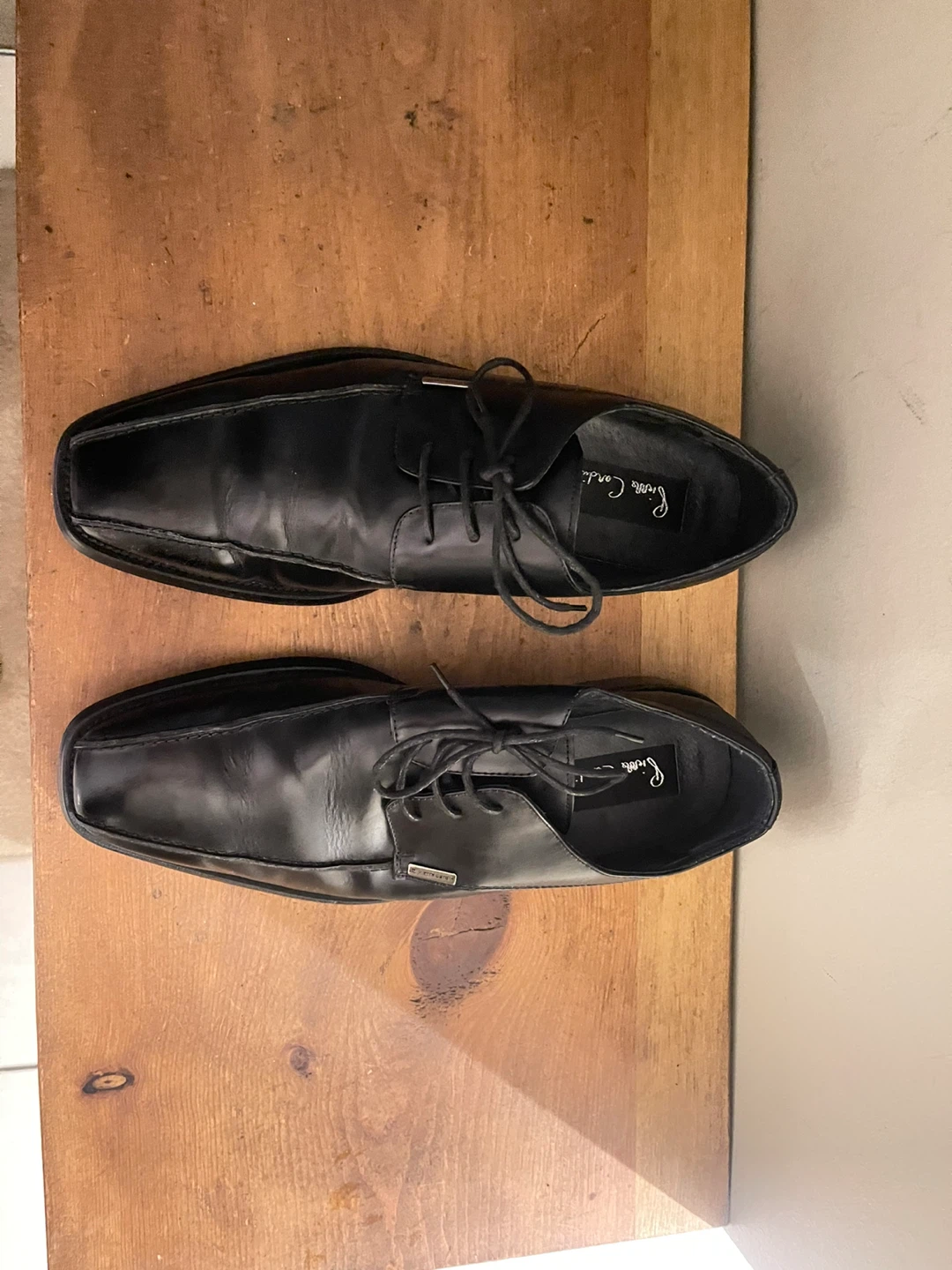 Pierre Cardin Leather Dress Shoes Size 9 - photo 2