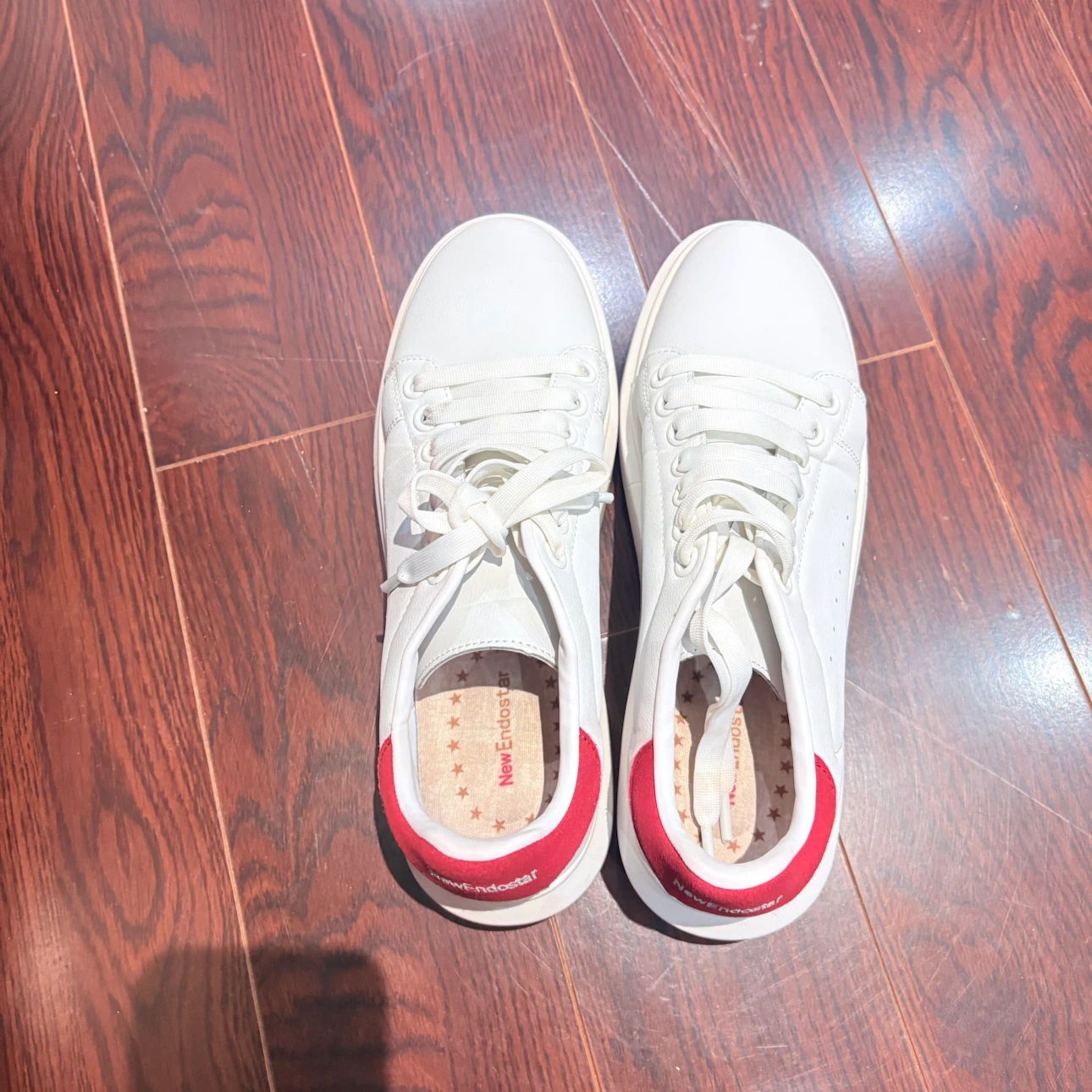NewEndostar Fashion Sneakers White and Red