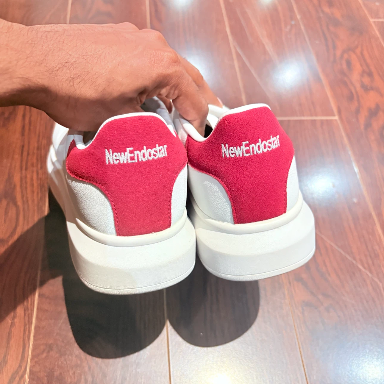 NewEndostar Fashion Sneakers White and Red - photo 2