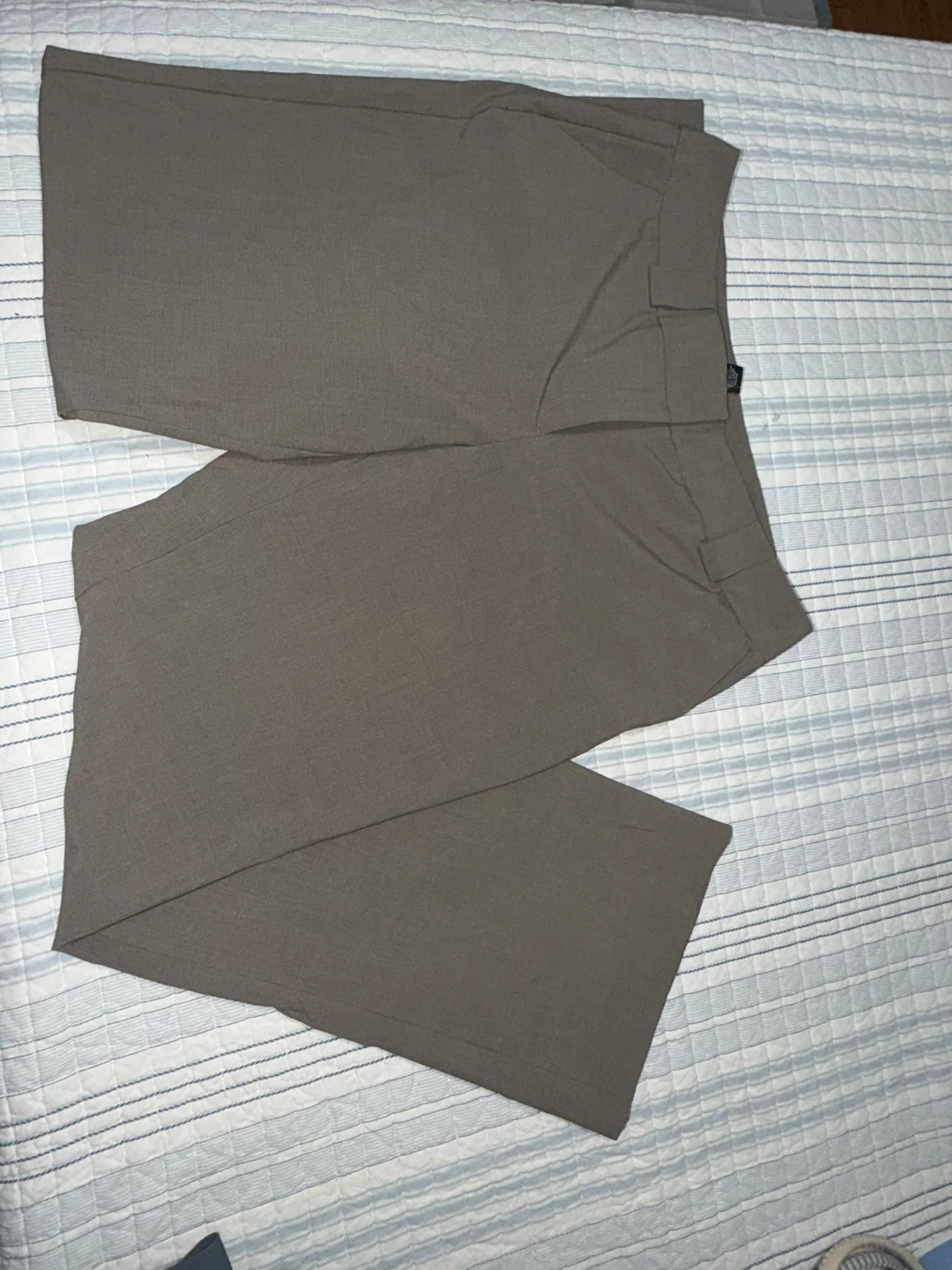 New York & Company Taupe Dress Pants - Size 16 Tall