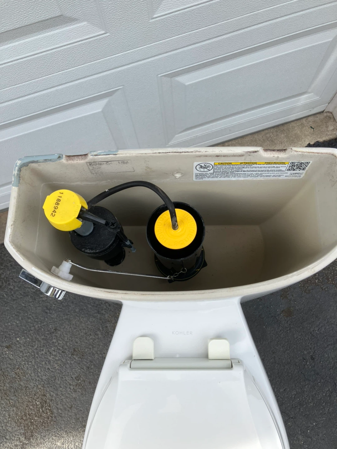 Kohler White Toilet. CIMORRON - photo 2
