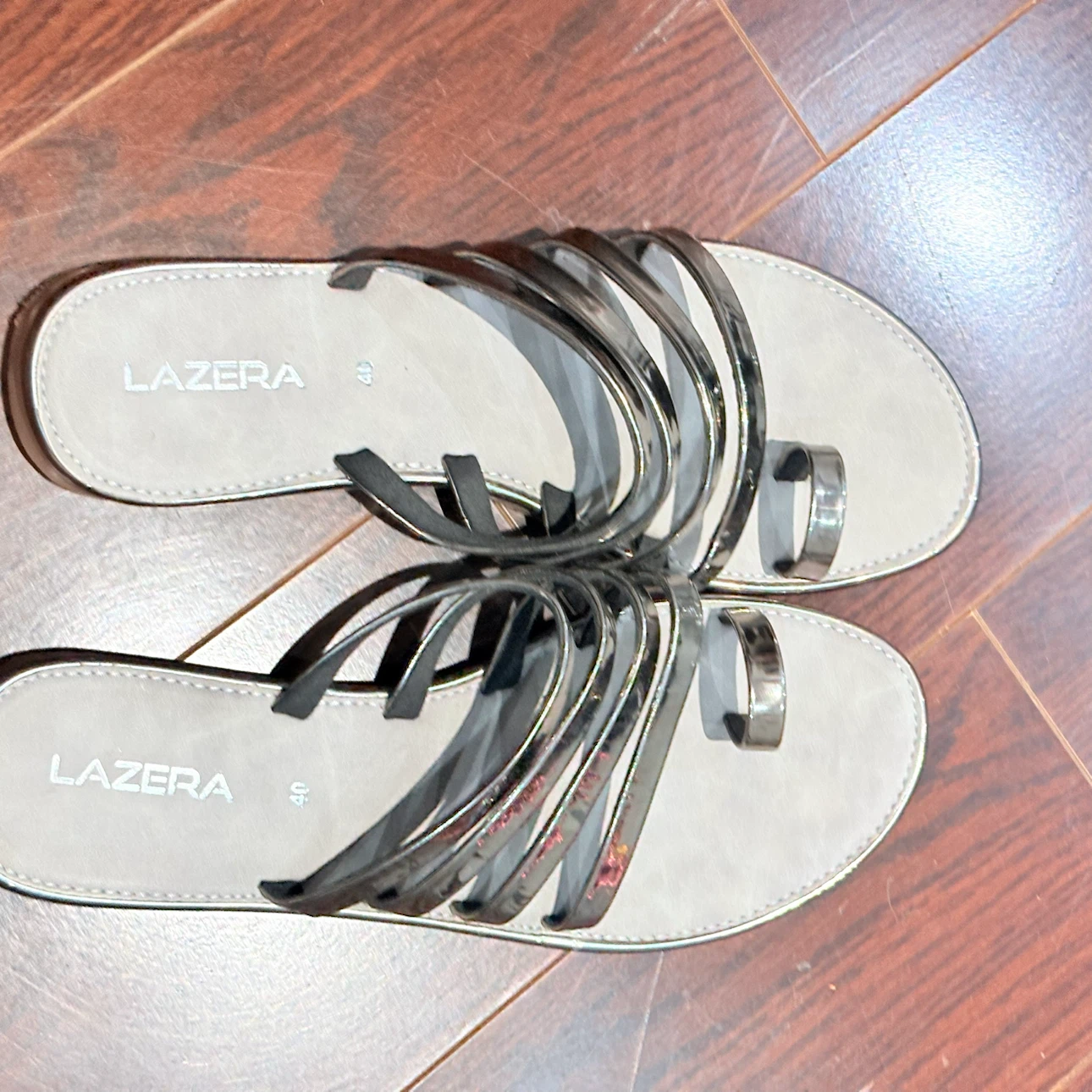 Lazera Metallic Sandals