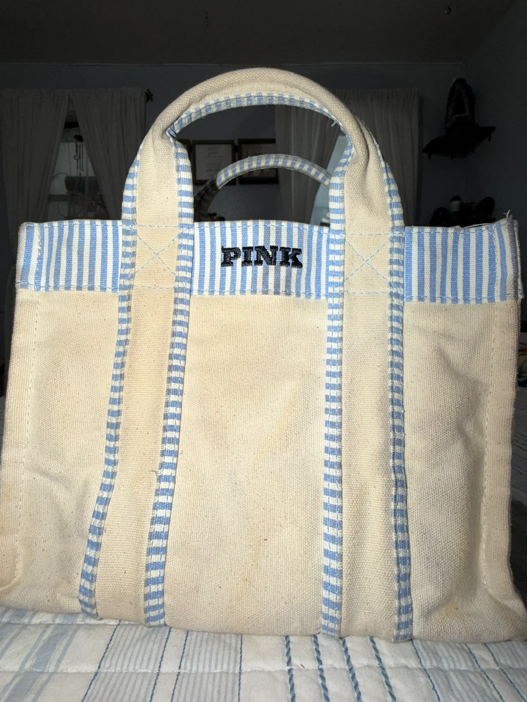 Victoria's Secret PINK Canvas Tote Bag