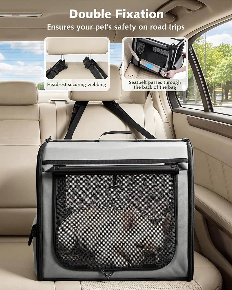 Pecute Collapsible Soft Dog Crate - Brand new - photo 3