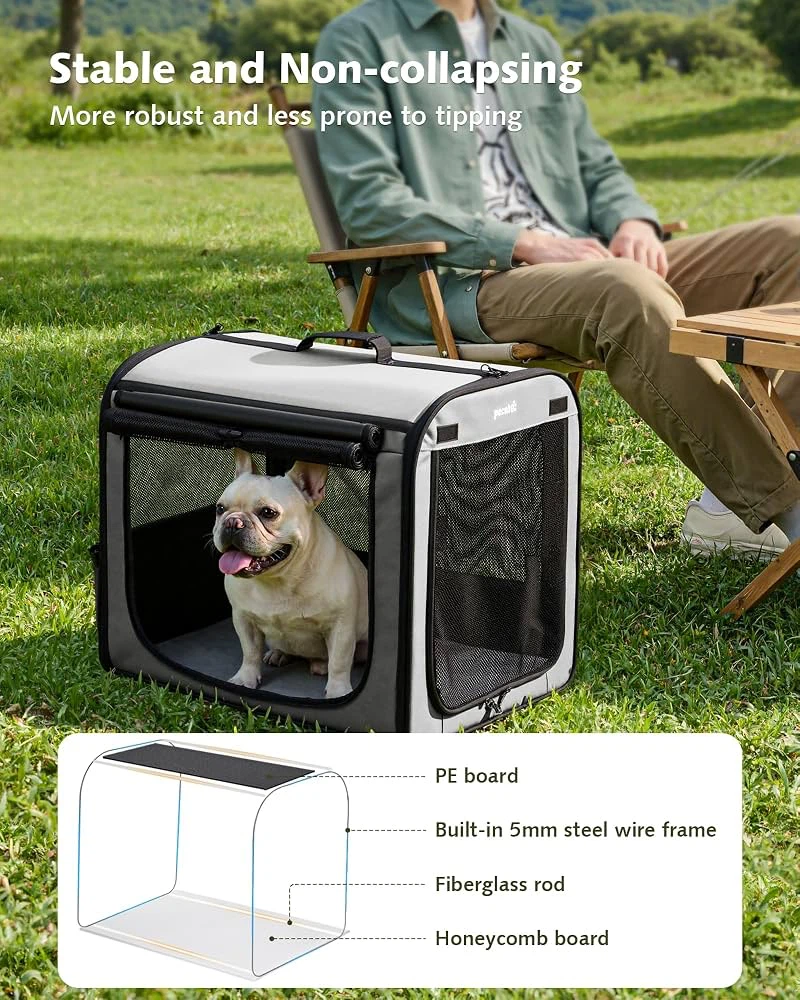 Pecute Collapsible Soft Dog Crate - Brand new - photo 4