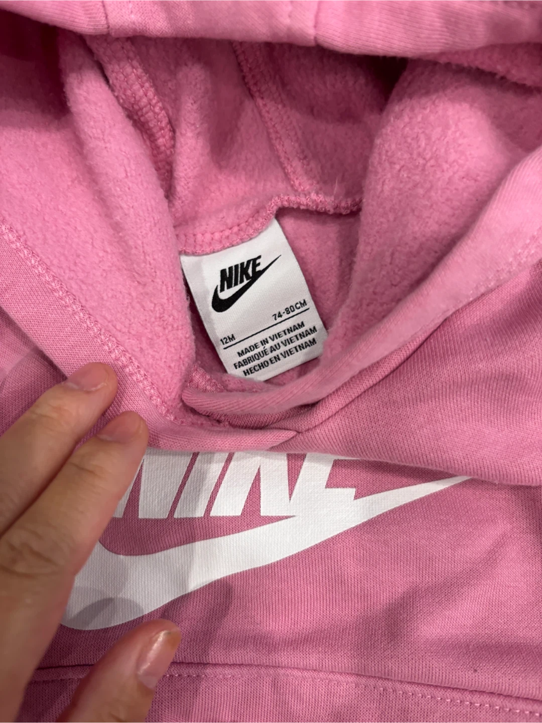 Pink Nike Jogger Set 12M - photo 2