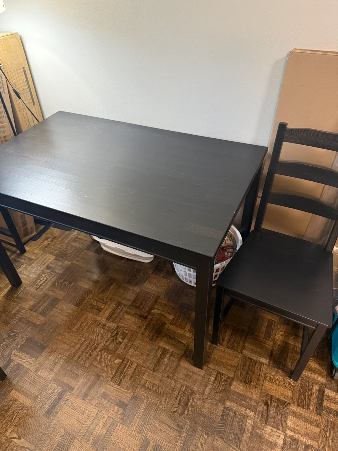 IKEA Dining Table and 4 Chairs - photo 2