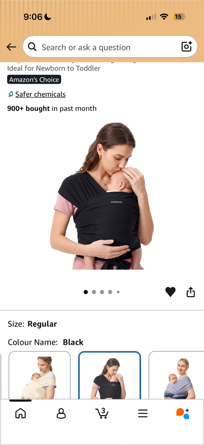 Momcozy Baby Wrap Carrier