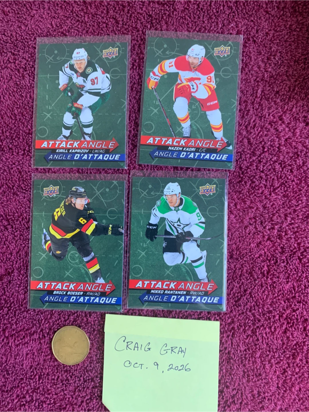 2025-26 Tim Horton’s Hockey Cards