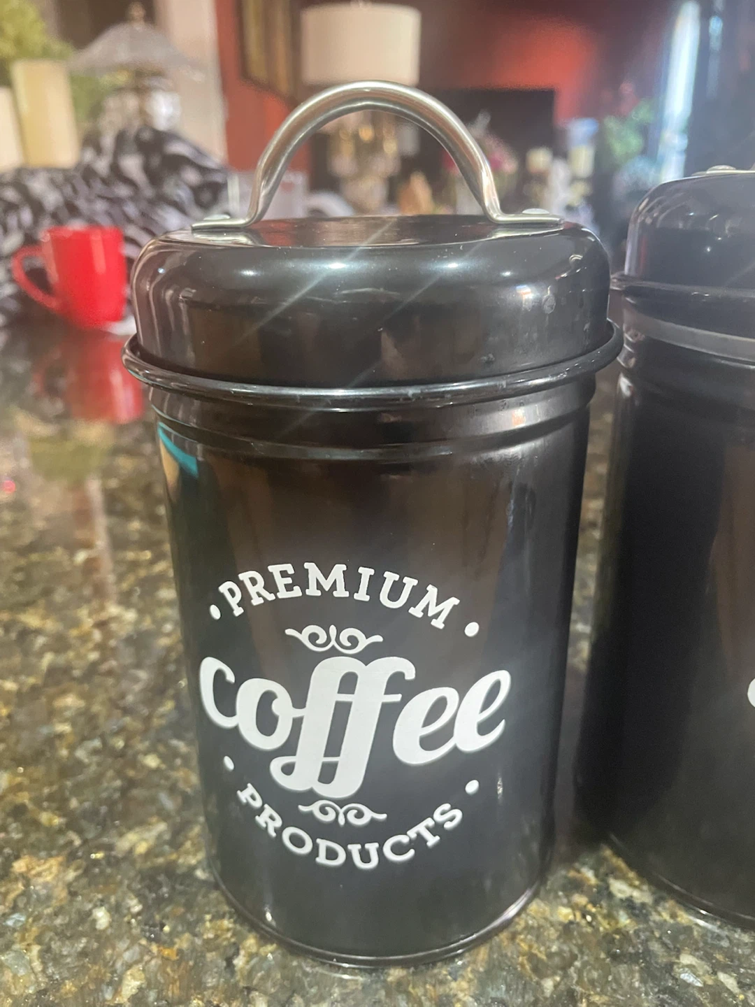 Set of 3 Premium Coffee, Sugar, and Tea Canisters - photo 3