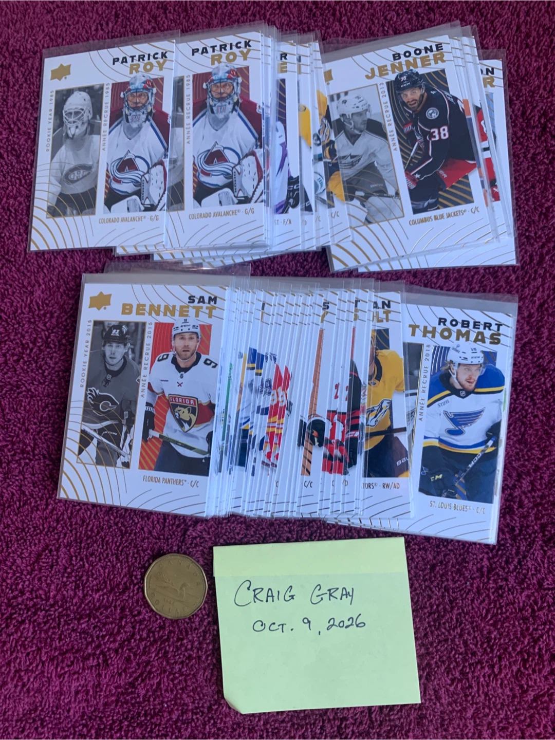 2025 TIM HORTON’S HOCKEY CARDS - ROOKIE LOT - photo 2