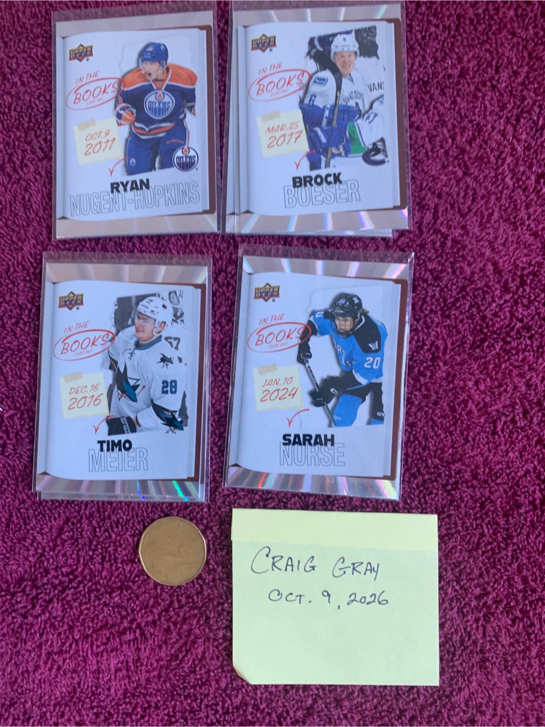2025 TIM HORTON’S HOCKEY CARDS - ROOKIE LOT - photo 5