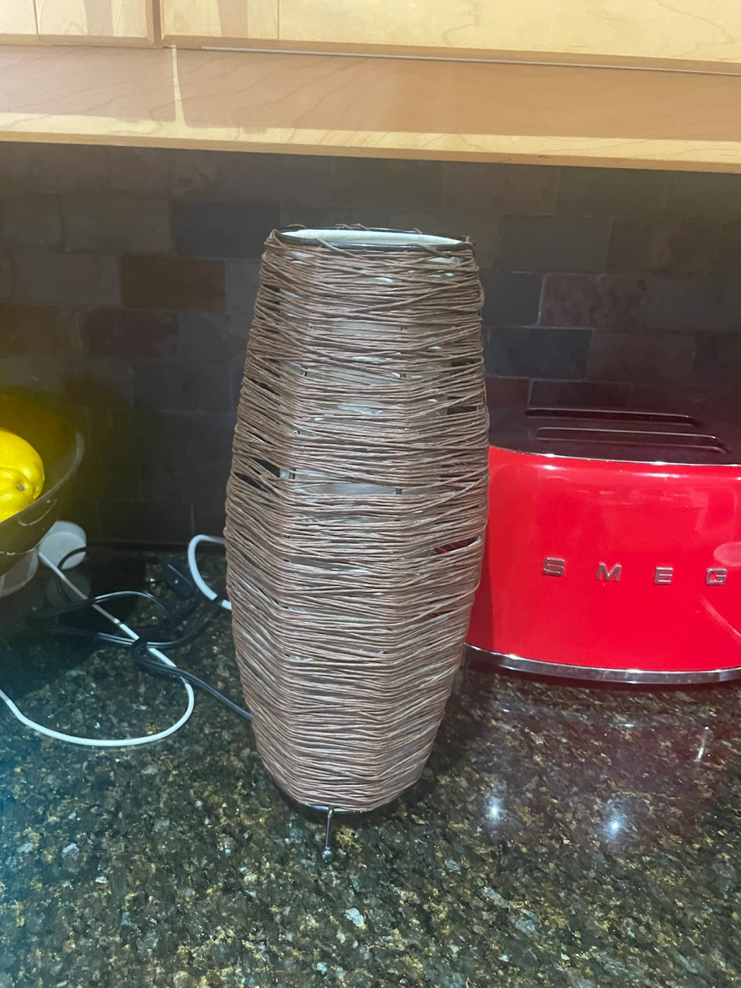 Woven Table Lamp