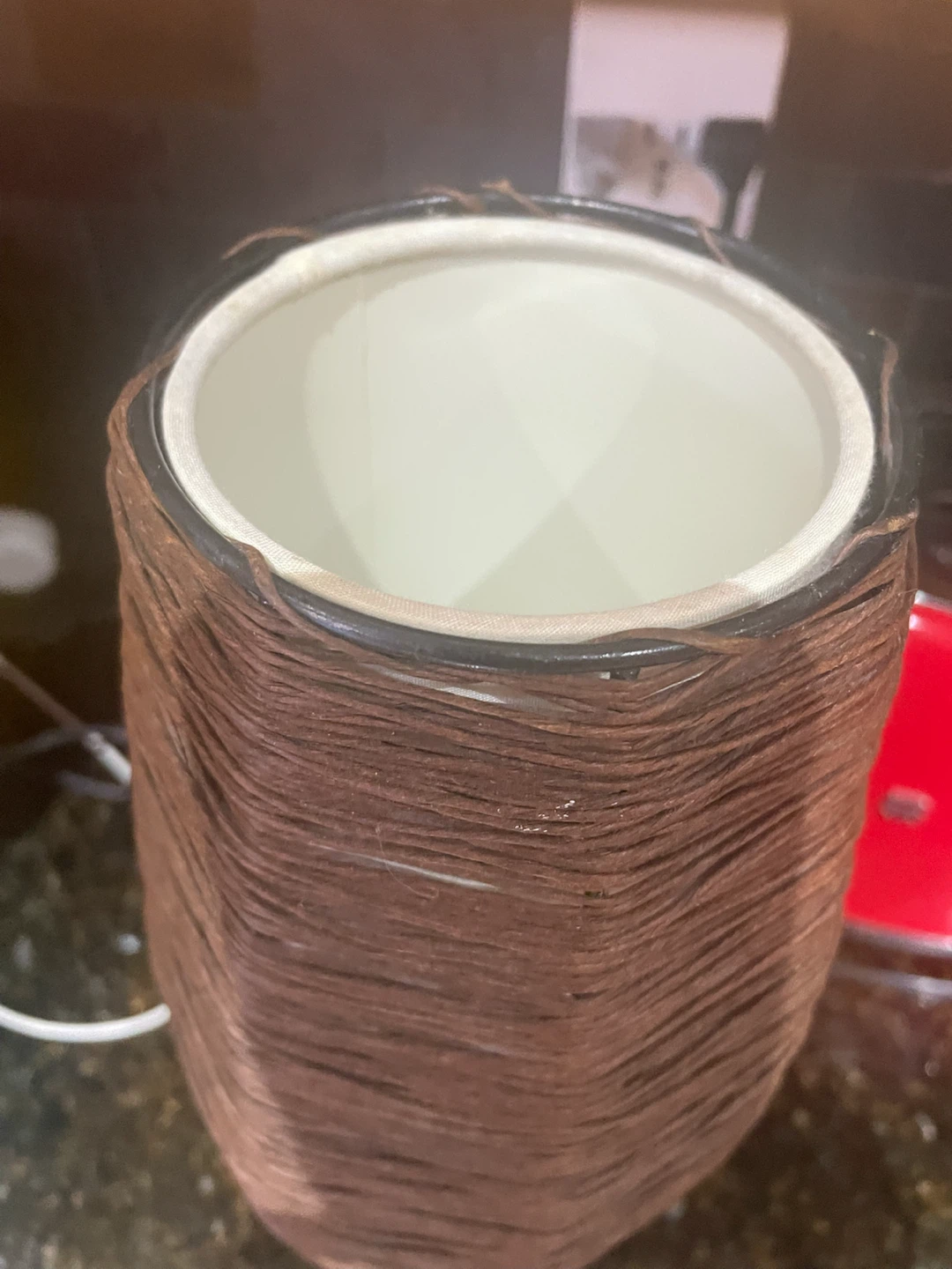 Woven Table Lamp - photo 2