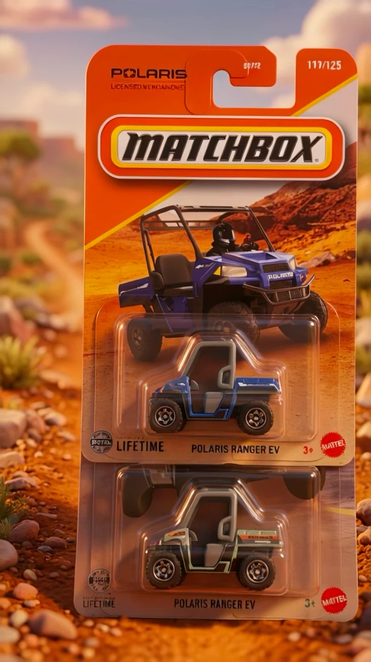 Matchbox Polaris Ranger EV set
