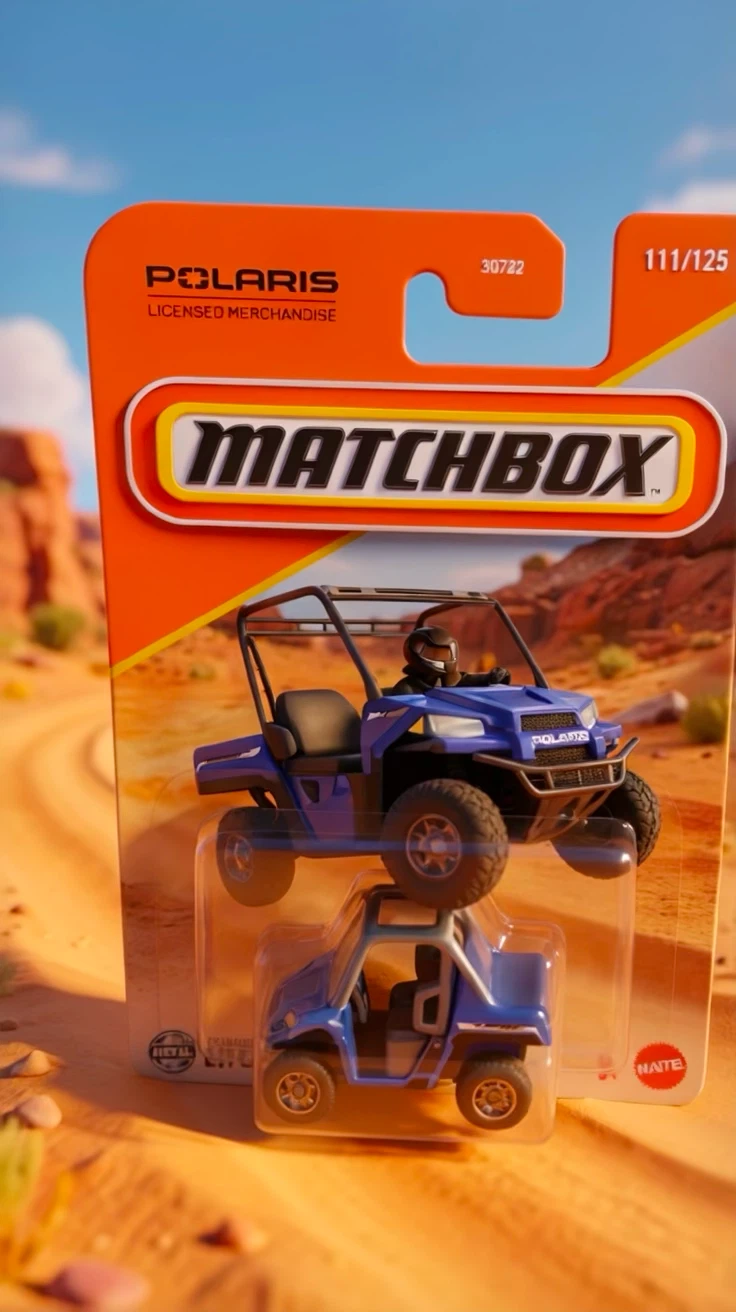 Matchbox Polaris Ranger EV set - photo 3