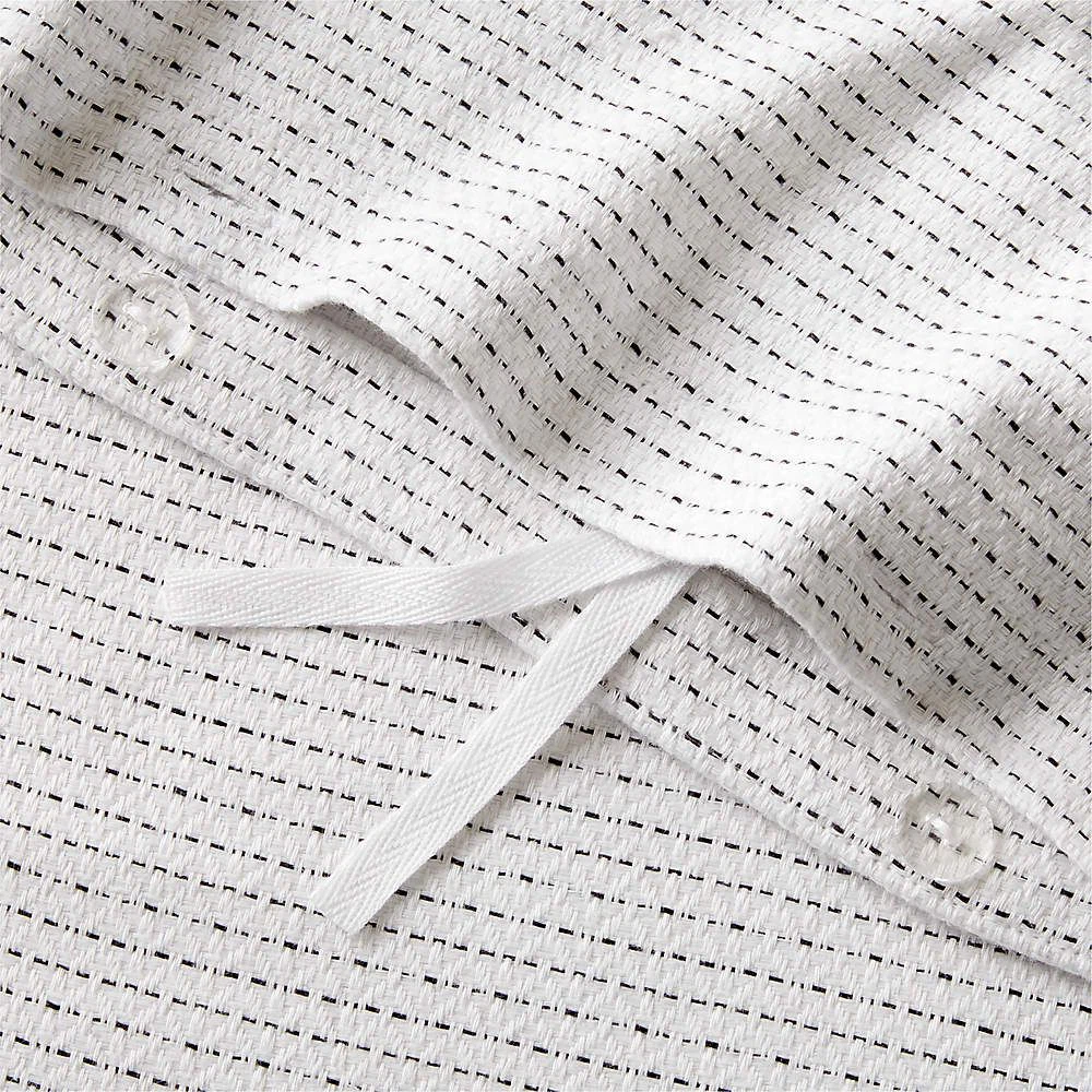 CB2 Organic Cotton Queen Duvet Cover - photo 3