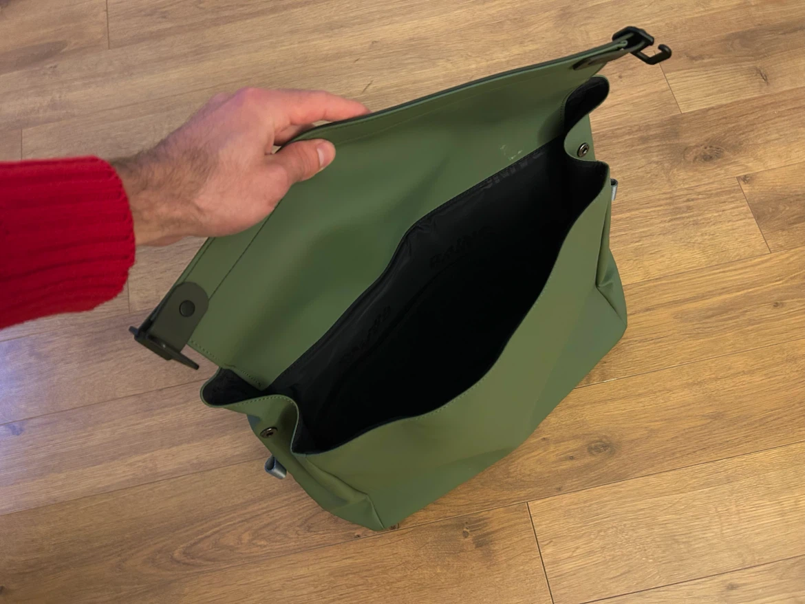 Rains Olive Waterproof Messenger Bag - photo 2