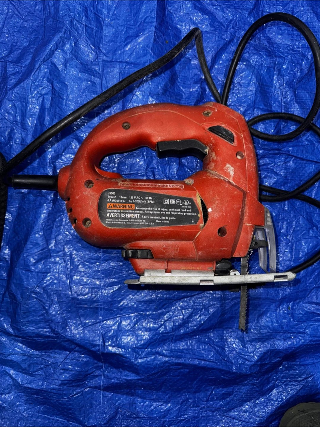 Black & Decker jigsaw vintage - photo 3