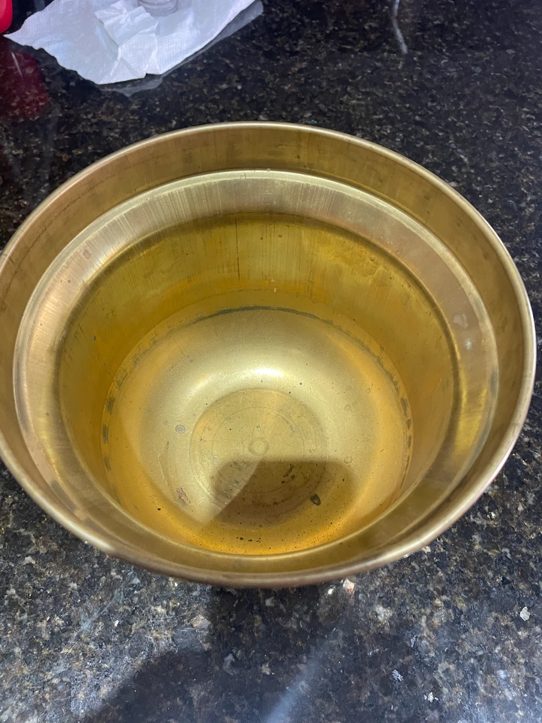 Vintage Brass Bowl - photo 2