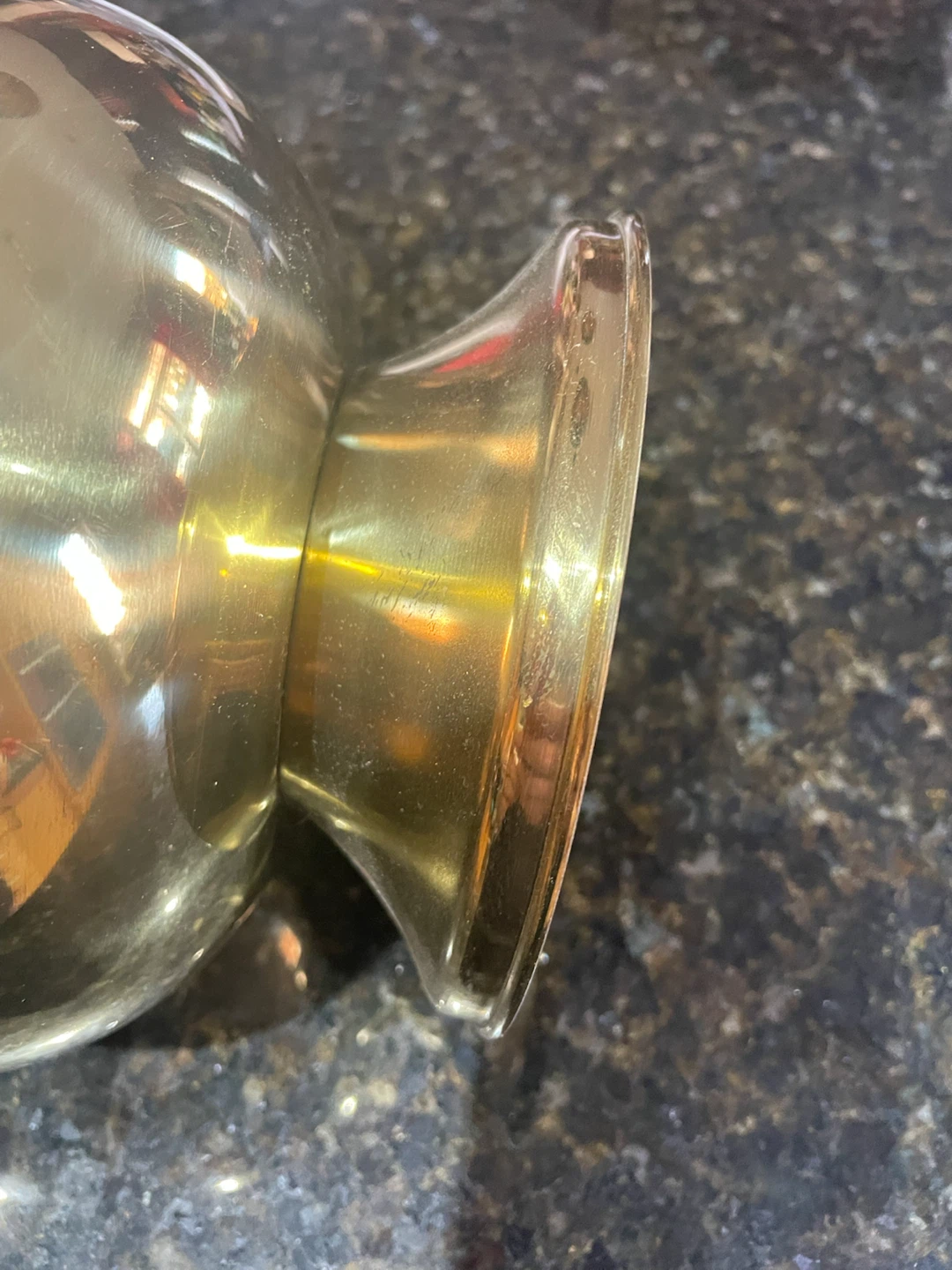 Vintage Brass Bowl - photo 4