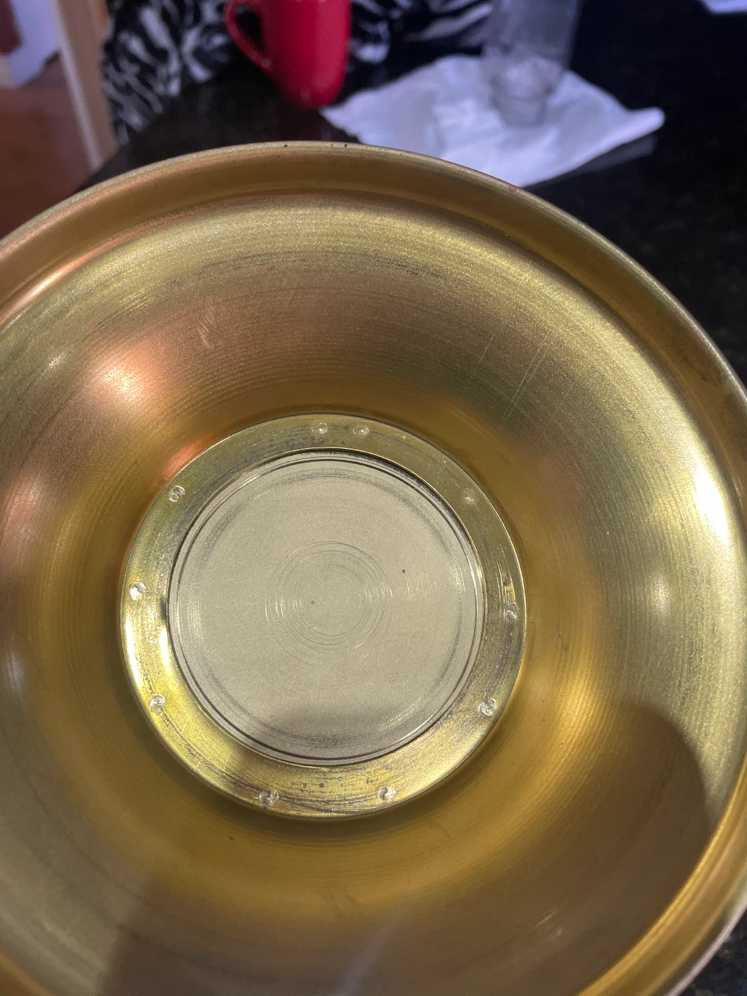 Vintage Brass Bowl - photo 5