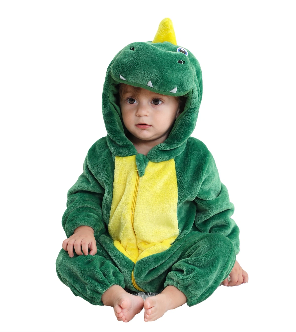 Baby Dinosaur Fleece Onesie Costume