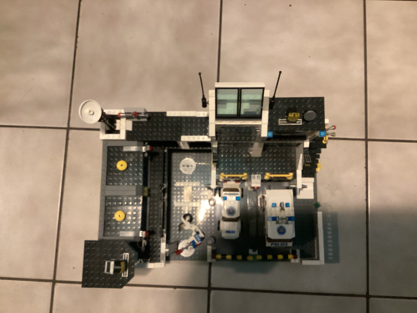 Police Station Building Block Set