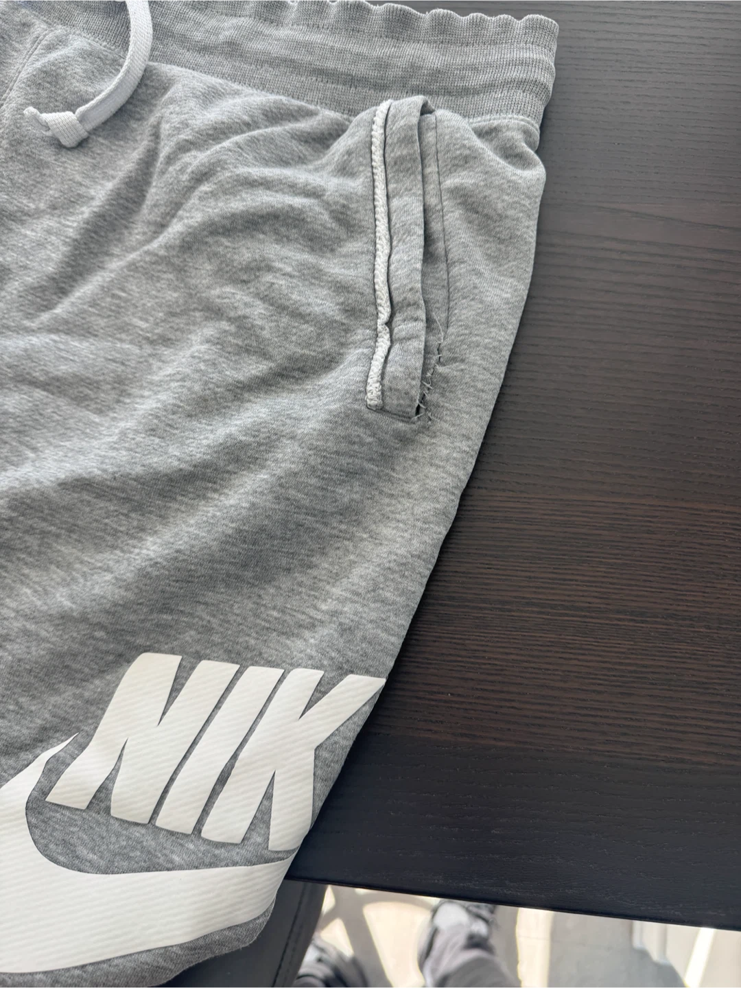 Nike Grey Shorts Large - photo 2