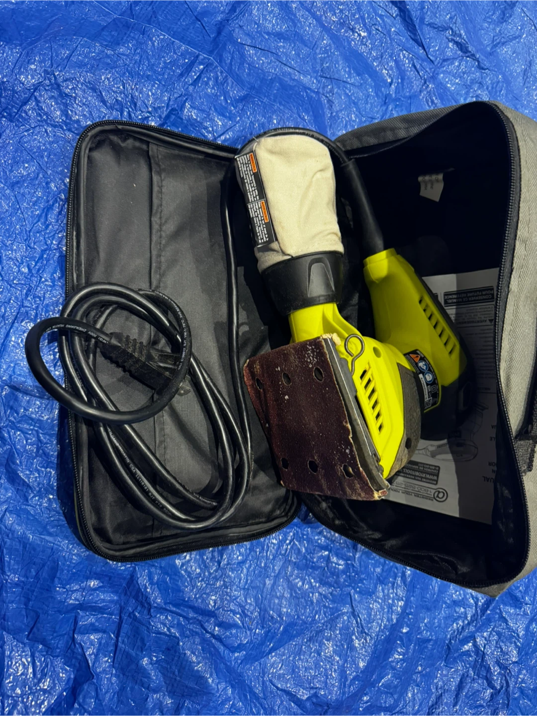 Ryobi 1/4 Sheet Sander - photo 3