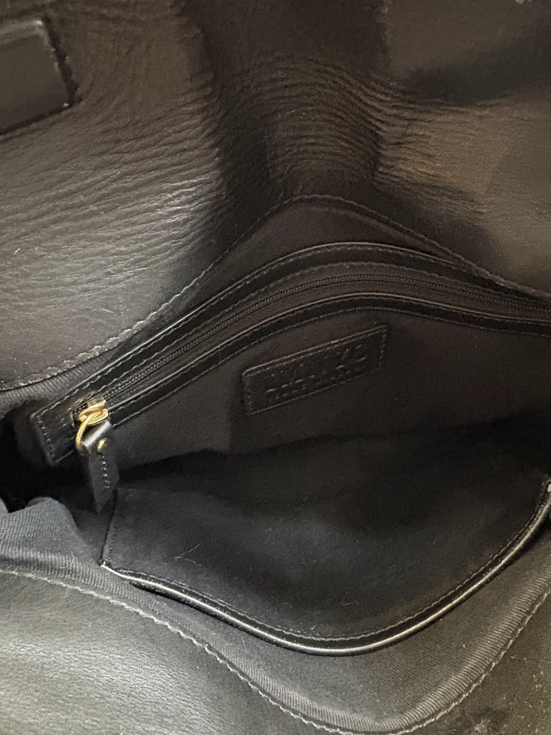 IMNYC Isaac Mizrahi Black Suede Crossbody Bag - photo 3