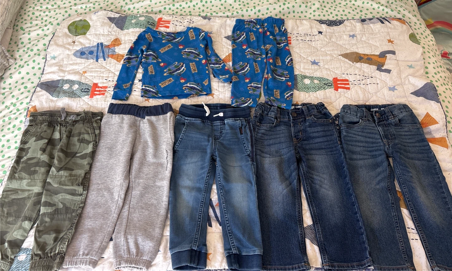 Boys Pants and Pajama Set