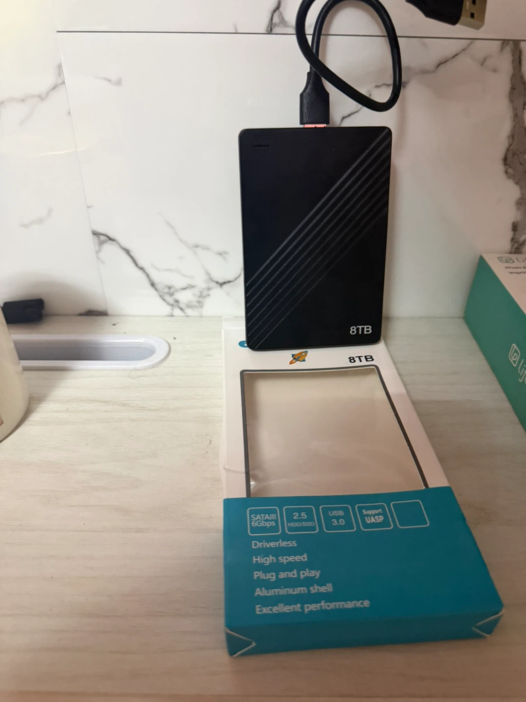 8TB External Hard Drive - photo 3