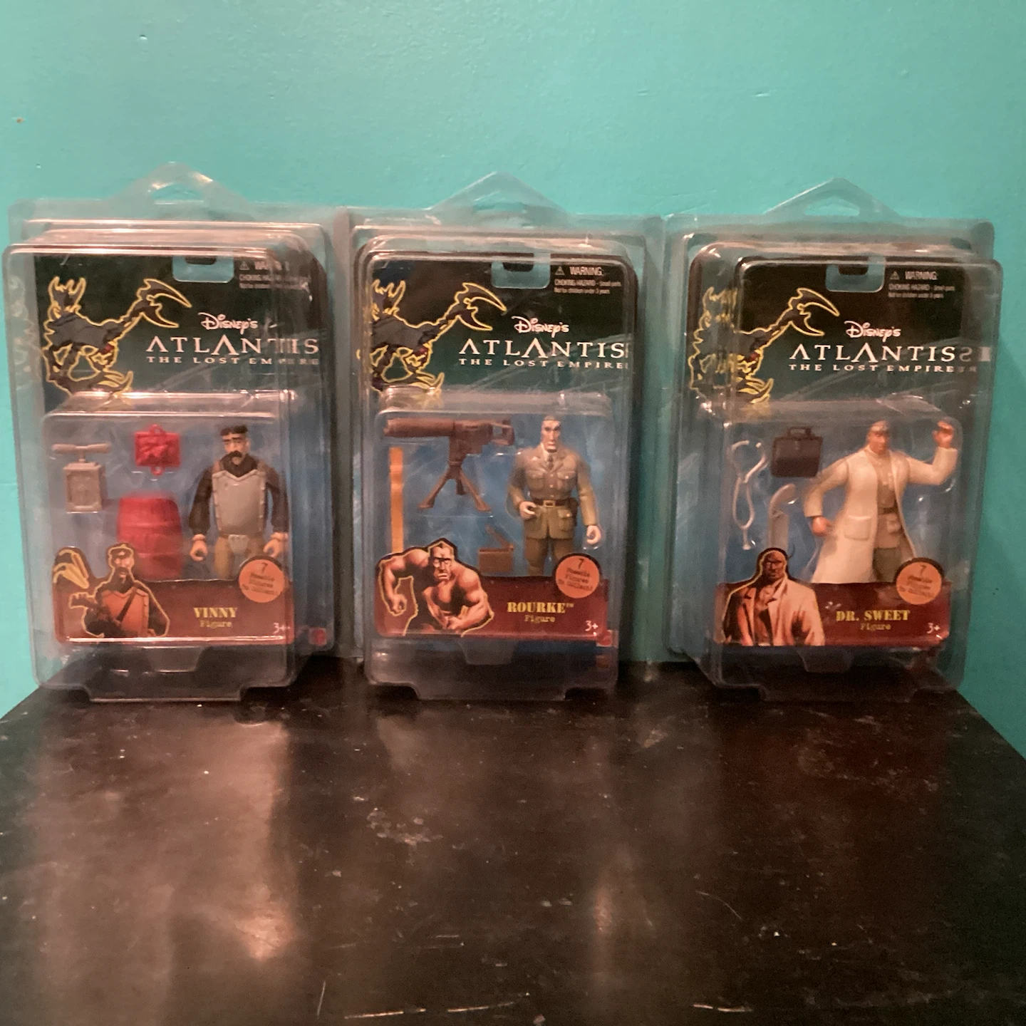 Disney Atlantis The Lost Empire Figures - 3 Pack - photo 2